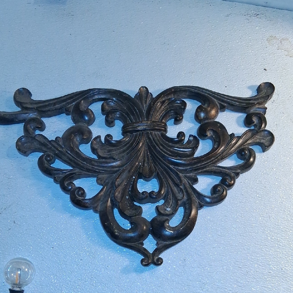 Ornate Black Wall Art Decor